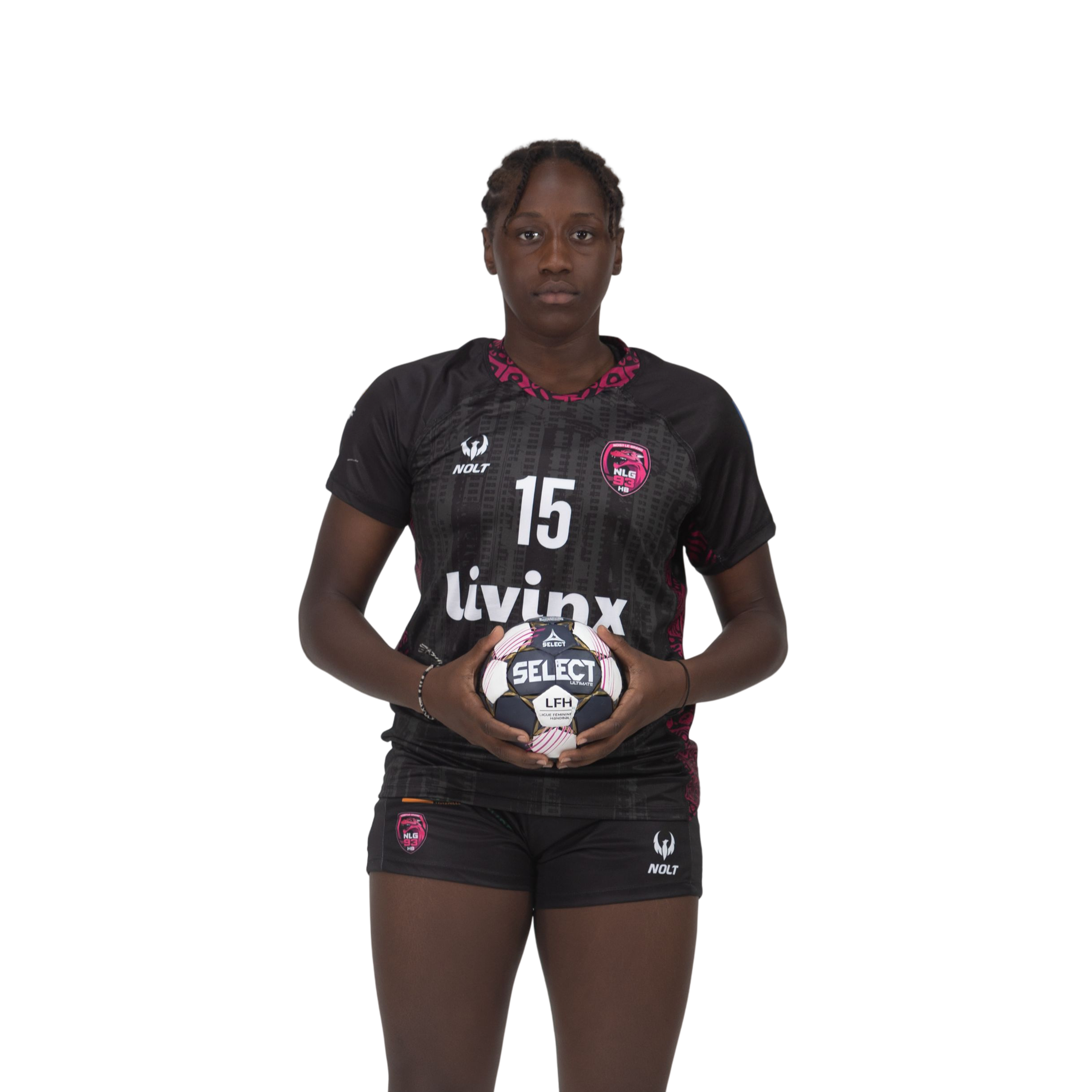 Fatoumata Fofana, ailière gauche du Noisy-le-Grand Handball Sarah OUAHMANI